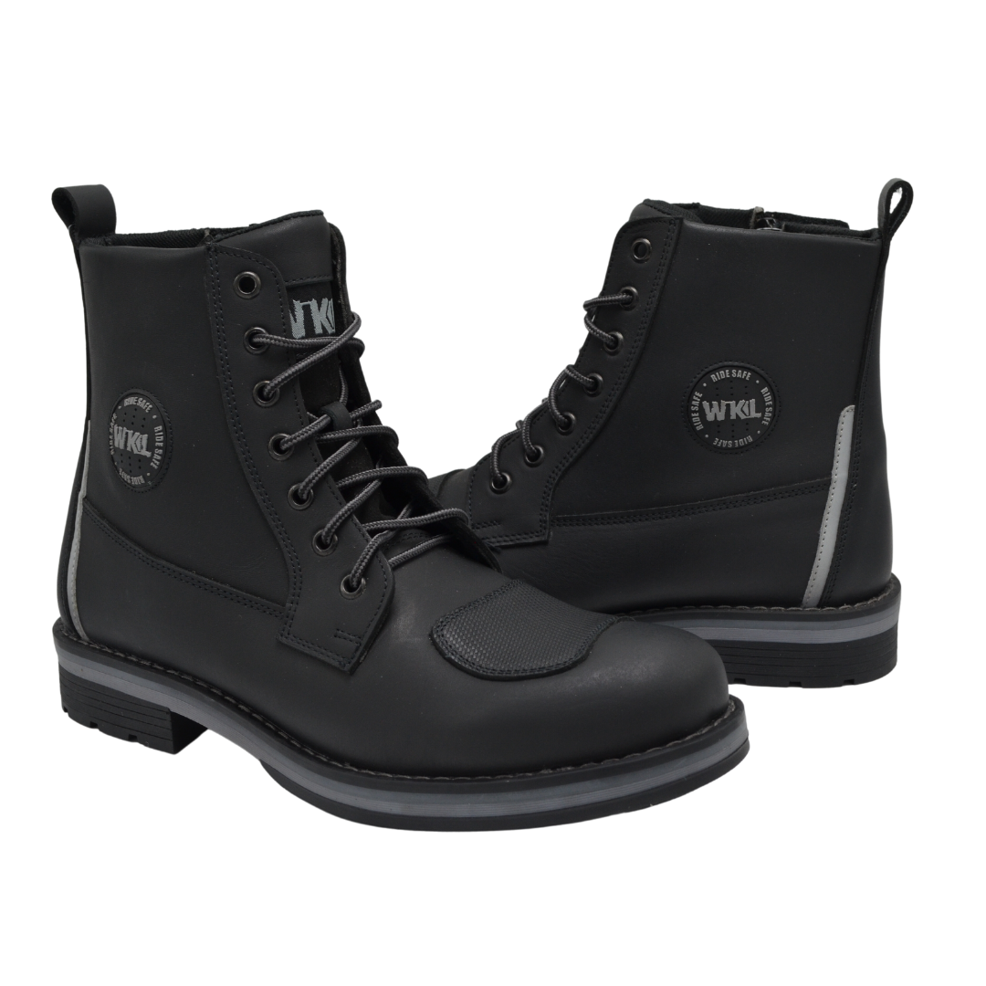 Motorcycle Boots for Men Work Boots For Men Biker Boots for Tourin