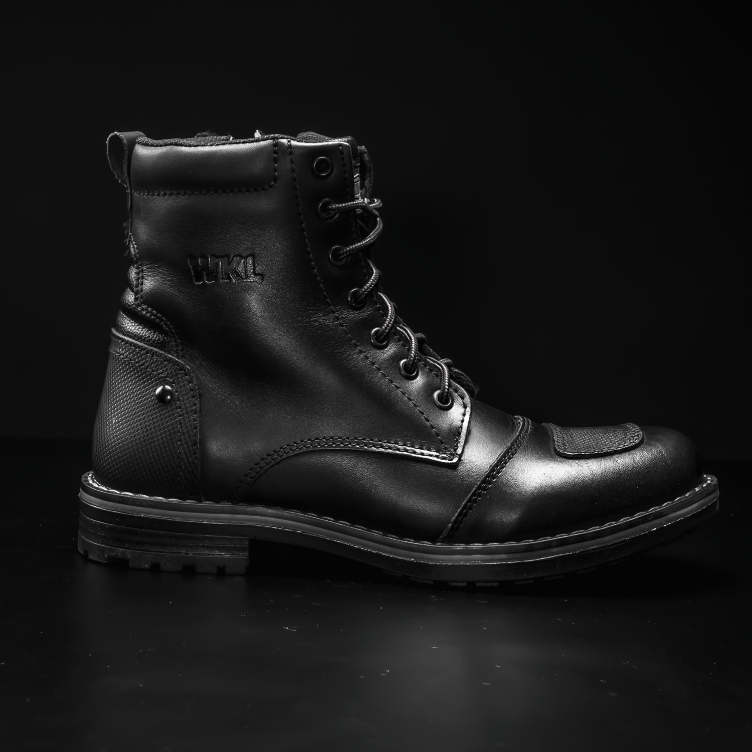 WKL 89729 Men's Dual Sport Motorcycle Boots - Urban ADV Style - Anti-Slip Sole & Shift Pad