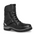 77418 Motorcycle Full Leather Boots with Protections - Rubber Sole Slip Resistant Motorcycle Riding Boots